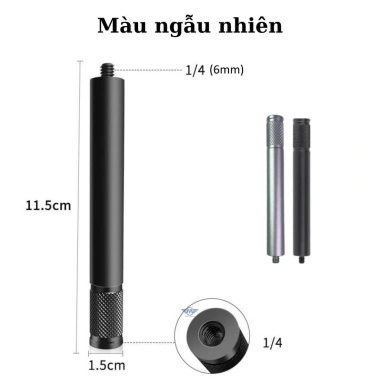Thanh nối dài giá đỡ điện thoại ô tô Titan Lanparte B01 - Kẹp đa năng, 118k