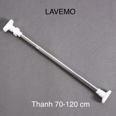Thanh treo đa năng LAVEMO TT01 inox không khoan tường Giá chỉ 70.000 VNĐ