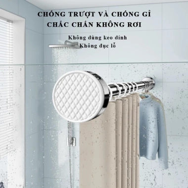 Thanh treo đa năng YUYU – Sào phơi đồ không gỉ, chịu lực tốt, tháo lắp nhanh 4