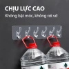 Thanh treo dán tường 6 móc dính, giá 16.000₫, thích hợp nhà tắm, bếp, tủ quần áo 8