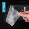 Thanh treo dán tường 6 móc dính, giá 16.000₫, thích hợp nhà tắm, bếp, tủ quần áo 9