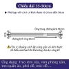 Thanh treo inox 304 treo rèm/quần áo không đục tường, lắp nhanh, giá 46.000₫ 10