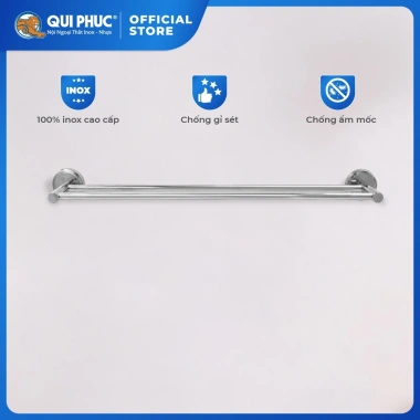 Thanh treo khăn nhà tắm Deli QUI PHÚC inox 304 không gỉ sáng bóng, đa dạng kích thước, giá ưu đãi 120.540 VND Thanh treo khăn nhà tắm Deli QUI PHÚC inox 304 không gỉ sáng bóng, đa dạng kích thước, giá ưu đãi 120.540 VND