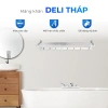 Thanh treo khăn nhà tắm Deli QUI PHÚC inox 304 không gỉ sáng bóng, móc treo, đa kích thước 4