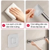 Thanh treo khăn tắm LAVAR dán tường - hợp kim nhôm, miếng dán CB07 giá 17.000 VND 8