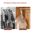 Thanh treo móc quần áo 5 lỗ xoay 360 độ gấp gọn, tiết kiệm diện tích - 30.000đ 7