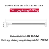 Thanh treo quần áo DREAM OF LOVE - Sào treo thông minh gắn tường, chịu lực cao, tiện lợi, chỉ 49.000₫ 10