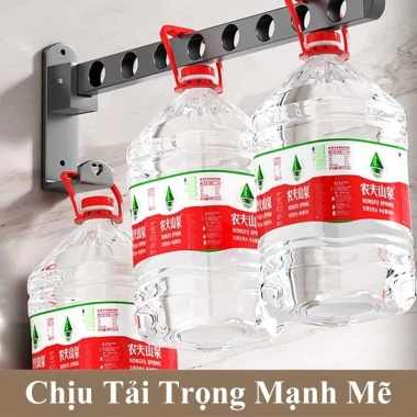 Thanh treo quần áo gấp gọn thép carbon, gắn tường không khoan, chỉ 101.100₫ 9