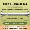 Thanh treo quần áo inox 304 không gỉ dán tường, chịu lực cao, giá 68.000₫ 10