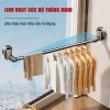 Thanh treo quần áo tăng giảm độ dài, lắp hút chân không, không dùng cho tường đá - Giá 130.820₫ 5