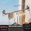 Thanh treo quần áo tăng giảm độ dài, lắp hút chân không, không dùng cho tường đá - Giá 130.820₫ 10