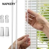 Thanh treo rèm NAPKERY Que rèm sợi thủy tinh trong suốt mở cửa sổ 53,352 VND