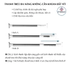 Thanh treo thông minh đa năng không khoan không vít - Lắp rèm, treo quần áo, 21.000₫