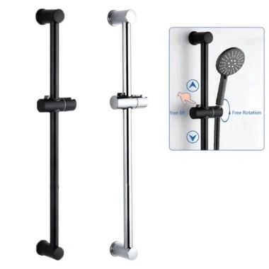 Thanh trượt treo bát sen cầm tay inox 304 - Đen & Bạc, giá ưu đãi 279.029₫