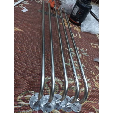Thanh U Treo Quần Áo INOX Dày Dặn - Tay Vịn Cầu Thang INOX, Tặng Vít Nở, 60.000₫ Thanh U Treo Quần Áo INOX Dày Dặn - Tay Vịn Cầu Thang INOX, Tặng Vít Nở, 60.000₫