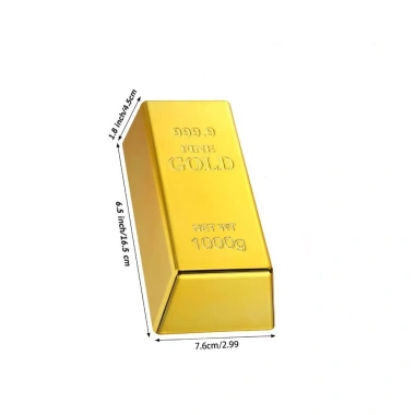 Thanh vàng giả MAOYE66SY - Gạch vàng lấp lánh, chống đỡ cửa, Bullion Bar, giá ưu đãi 133.100 VND