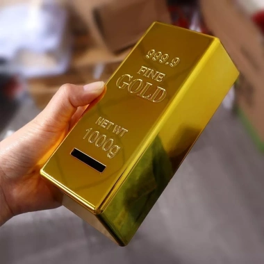 Thanh vàng giả MAOYE66SY - Gạch vàng lấp lánh, chống đỡ cửa, Bullion Bar, giá ưu đãi 133.100 VND