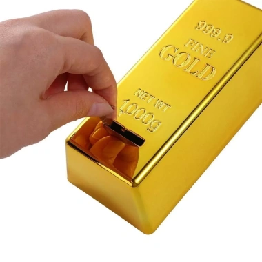 Thanh vàng giả MAOYE66SY - Gạch vàng lấp lánh, chống đỡ cửa, Bullion Bar, giá ưu đãi 133.100 VND