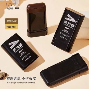 Thanh Vuốt Đen Tóc Bạc Dạng Sáp Lăn Răng Cưa - Nhuộm Tóc Phủ Bạc Nhanh Chóng, Giá 60.000