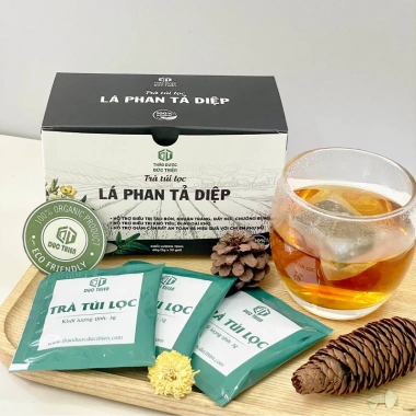Thảo dược hỗ trợ nhuận tràng - Trà Phan Tả Diệp Đức Thiện 30 túi, giảm đầy hơi, tiêu hoá tốt, chỉ 57.000đ 5