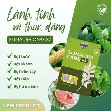 Thảo Mộc Giảm Cân Slimming Care X3 Detox Thải Mỡ, Thon Gọn Vóc Dáng 545k 2.025