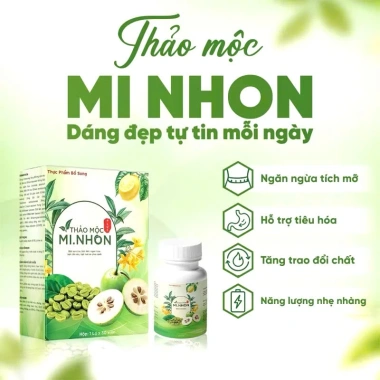 Thảo Mộc Mi.Nhon Plus - Thực Phẩm Bổ Sung Giảm Cân An Toàn, Giá Ưu Đãi 663k 2