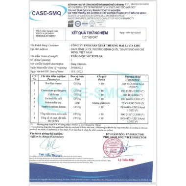 Thảo mộc VIP X2 PLUS giảm cân an toàn đào thải độc tố sáng da đẹp dáng giá 520.000 VND