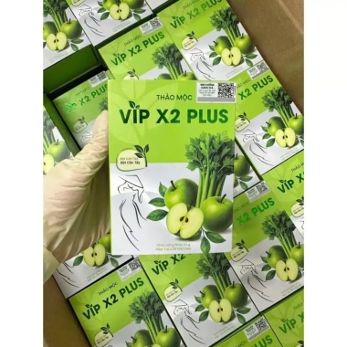 Thảo mộc VIP X2 PLUS giảm cân, đào thải độc tố, sáng da, đẹp dáng 456.000đ