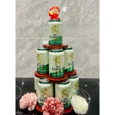 Tháp 3 tầng bày bia, nước ngọt nhựa giả gỗ cao cấp - Giá chỉ 62.000 VND 3 Tháp 3 tầng bày bia, nước ngọt nhựa giả gỗ cao cấp - Giá chỉ 62.000 VND 3