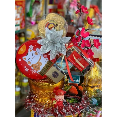 Tháp bánh kẹo trang trí dâng lễ Tết sang trọng - Giá ưu đãi 150.000 VNĐ sỉ 2