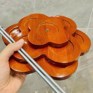 Tháp Bày Bia Nước Ngọt 3 Tầng Gỗ Sang Trọng PTLUXURY - Giá Ưu Đãi 45.000 VNĐ 9