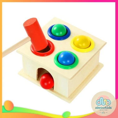 Tháp Bóng Gỗ Lốc Xoáy Nhiều Tầng Sắc Màu - Đồ Chơi Phát Triển Tư Duy Bé 1-3 Tuổi Giá Ưu Đãi 139.000đ