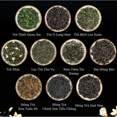 Thập Đại Danh Trà 10 Hũ - Kim Tuấn Mi, Đại Hồng Bào, Thiết Quan Âm, Chính Sơn Tiểu Chủng - 360.000đ 2