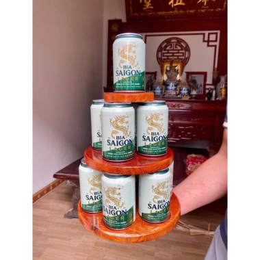 Tháp để nước 3 tầng gỗ đẹp, chắc chắn, hàng to dày - Giá ưu đãi 127.000₫ 7