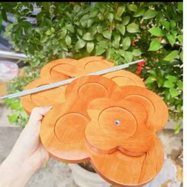 Tháp gỗ 3 tầng sang trọng - Bày bia, nước ngọt tiện lợi, giá chỉ 179.000₫ 2