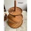 Tháp gỗ 3 tầng tháo rời – Đĩa bày kẹo, bánh ngọt, hoa quả, nước ngọt, 380.000 VND 2