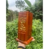 Tháp gỗ HOA MAI 3 tầng Tết 2.026 nâng cấp 3 thanh trụ bày bia nước ngọt đẹp mắt 6