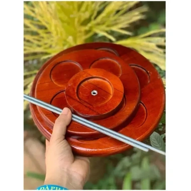 Tháp Nhựa Giả Gỗ 3 Tầng Bày Bia Nước Ngọt Sang Trọng Trang Trí Ban Thờ Gia Tiên Bền Bỉ 6