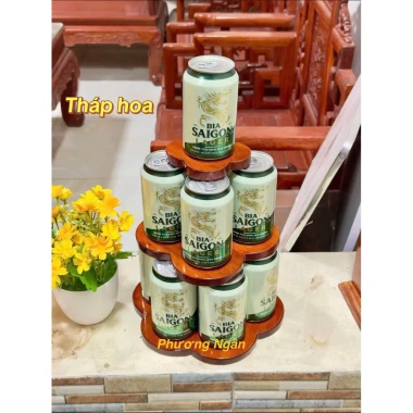 Tháp nước 3 tầng giả vân gỗ cho bia, nước ngọt Giá chỉ 85k thiết kế sang trọng 5 Tháp nước 3 tầng giả vân gỗ cho bia, nước ngọt Giá chỉ 85k thiết kế sang trọng 5