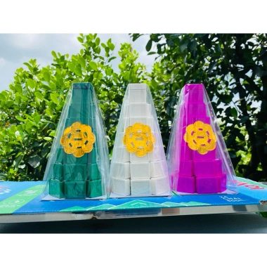 Tháp oản 7 tầng bánh in tùy màu - Thiết kế độc đáo, giá ưu đãi 86.000 VND