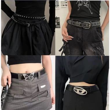 Thắt Lưng Bản To Unisex Cá Tính Phong Cách Âu Mỹ Dễ Phối Đồ Đi Làm Đi Chơi Giá 70.200 VND 2