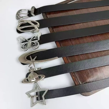 Thắt Lưng Bản To Unisex Cá Tính Phong Cách Âu Mỹ Dễ Phối Đồ Đi Làm Đi Chơi Giá 70.200 VND 4