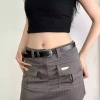 Thắt Lưng Bản To Unisex Cá Tính Phong Cách Âu Mỹ Dễ Phối Đồ Đi Làm Đi Chơi Giá 70.200 VND 5