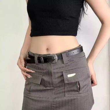 Thắt Lưng Bản To Unisex Cá Tính Phong Cách Âu Mỹ Dễ Phối Đồ Đi Làm Đi Chơi Giá 70.200 VND 5