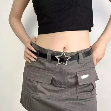Thắt Lưng Bản To Unisex Cá Tính Phong Cách Âu Mỹ Dễ Phối Đồ Đi Làm Đi Chơi Giá 70.200 VND 7
