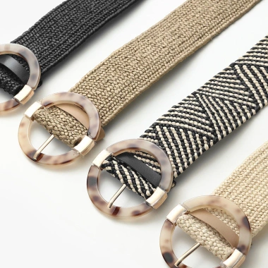 Thắt lưng Bohemian nữ dây đàn hồi cotton và vải lanh, khóa nhựa, giá chỉ 76.721₫ 3 Thắt lưng Bohemian nữ dây đàn hồi cotton và vải lanh, khóa nhựa, giá chỉ 76.721₫ 3