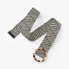 Thắt lưng Bohemian nữ dây đàn hồi cotton và vải lanh, khóa nhựa, giá chỉ 76.721₫ 5
