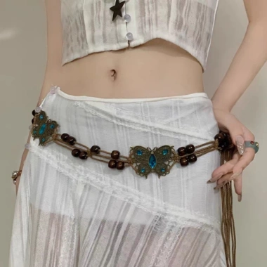 Thắt lưng bướm bện cổ điển nữ, phụ kiện dây xích thời trang, giảm còn 39.600₫ 3 Thắt lưng bướm bện cổ điển nữ, phụ kiện dây xích thời trang, giảm còn 39.600₫ 3