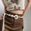 Thắt lưng bướm bện cổ điển nữ, phụ kiện dây xích thời trang, giảm còn 39.600₫ 10