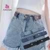 Thắt lưng co giãn không khóa cho jean nam nữ thiết kế mới thoải mái chỉ 36.800₫